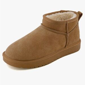 Cushionaire Ankle Fur Boots